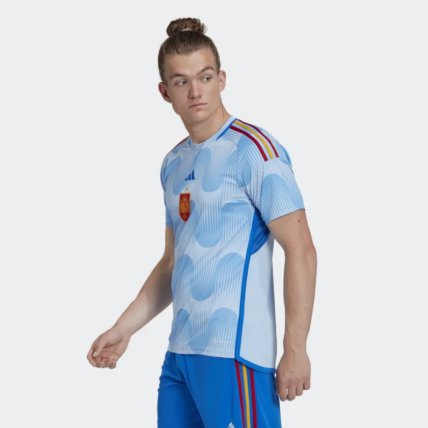 adidas Spain Men's Stadium Away Jersey World Cup 2022 - Image 2