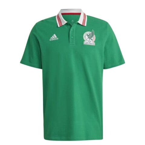adidas Mexico Men's DNA Polo Shirt World Cup 2022