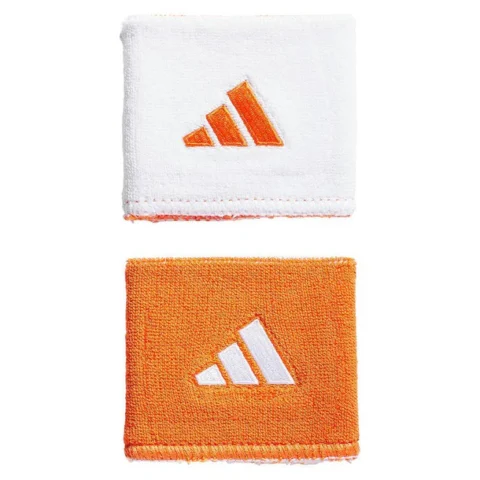 adidas Interval Reversible Wristbands 2.0 Orange / White