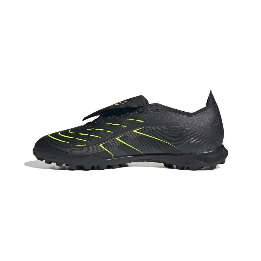 adidas Predator League Fold-Over Tongue Men's TF Soccer Shoes Electric Stealth - Image 2