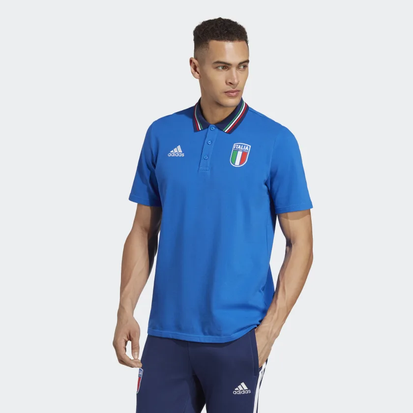adidas FIGC Italy DNA Polo 2023 - Image 4