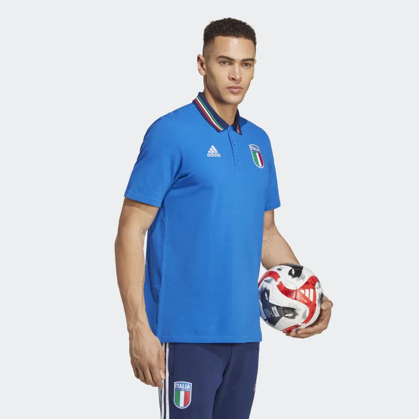 adidas FIGC Italy DNA Polo 2023 - Image 3