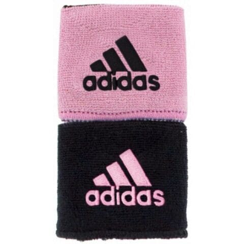 adidas Reversible Wristbands Black/Light Pink