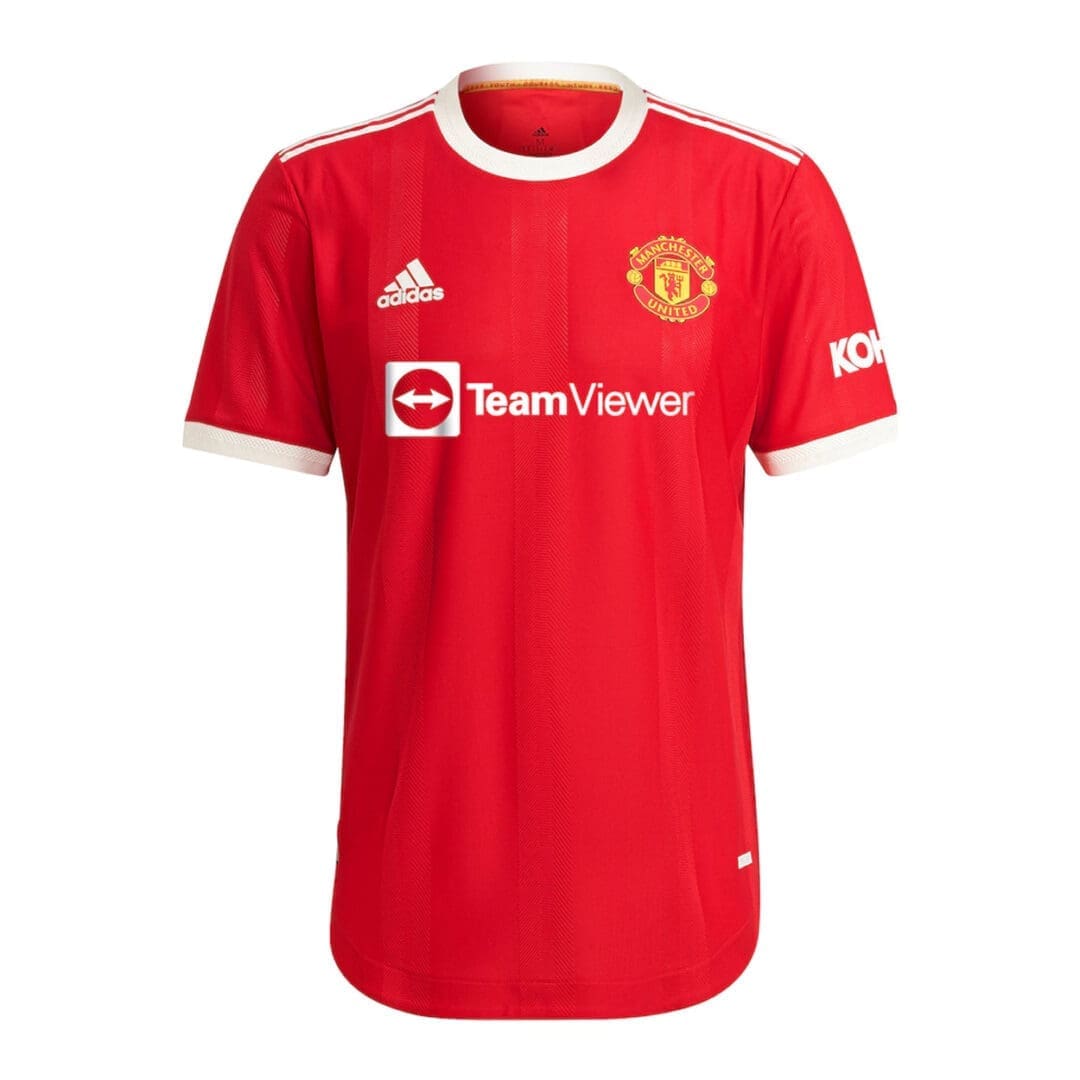 adidas Manchester United “B. Fernandes #18” Men’s Authentic Home Jersey 2021/22 - Image 4