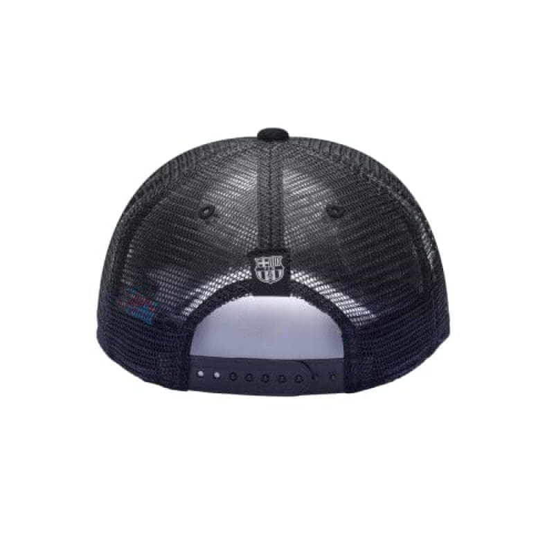 Fan Ink Barcelona '2021 Signature' Trucker Snapback Hat/Cap Black - Image 2