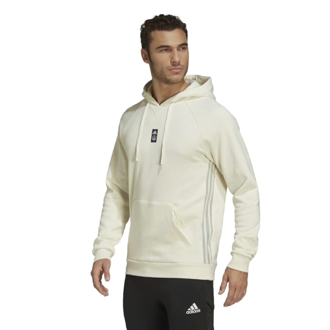 adidas LA Galaxy Men's Travel Hoodie 2022 - Image 2