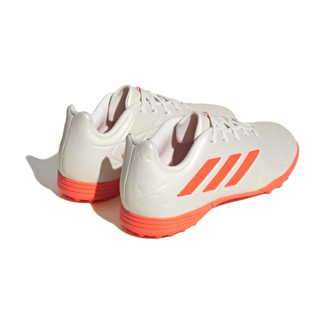adidas Copa Pure.3 Youth Turf (Off White/Solar Orange) - Image 3