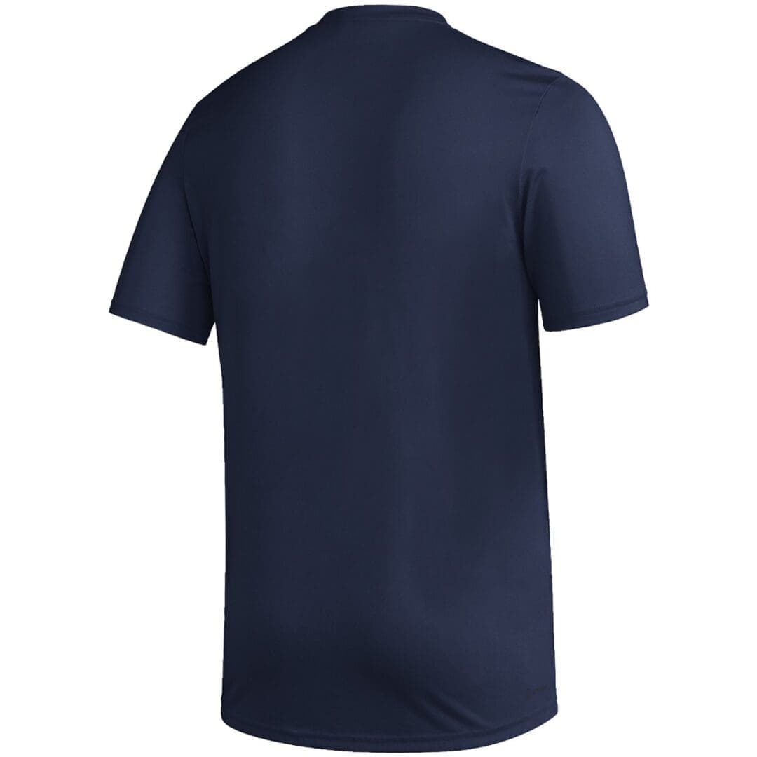 adidas Men's LA Galaxy Pregame Tee (Navy Blue) - Image 2