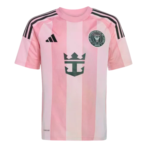 adidas Inter Miami CF Home Youth Soccer Jersey 25/26