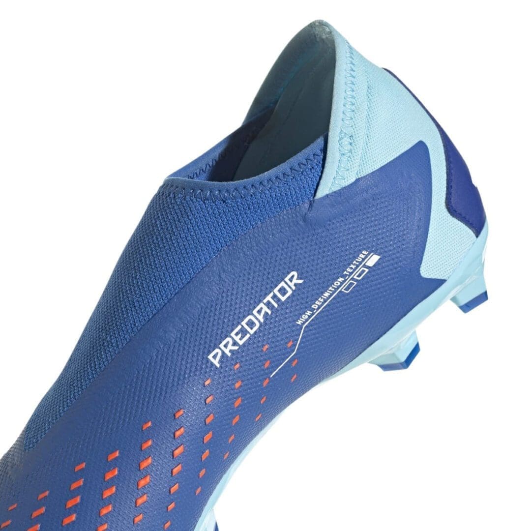 adidas Predator Accuracy .3 Laceless FG Cleats Shoes (Bright Royal) - Image 3