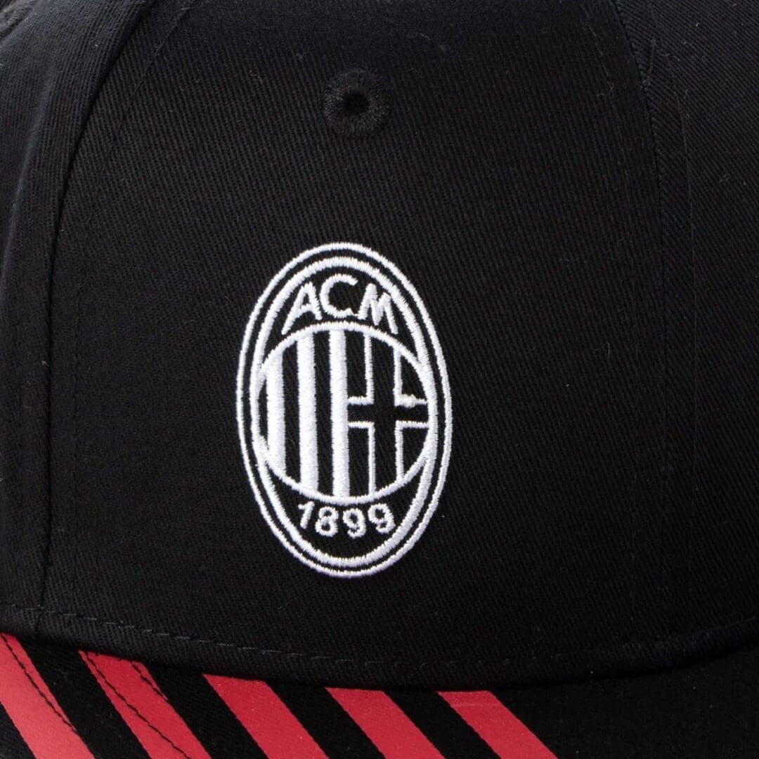 Puma AC Milan Ftblculture Cap (Black/Red) - Image 4