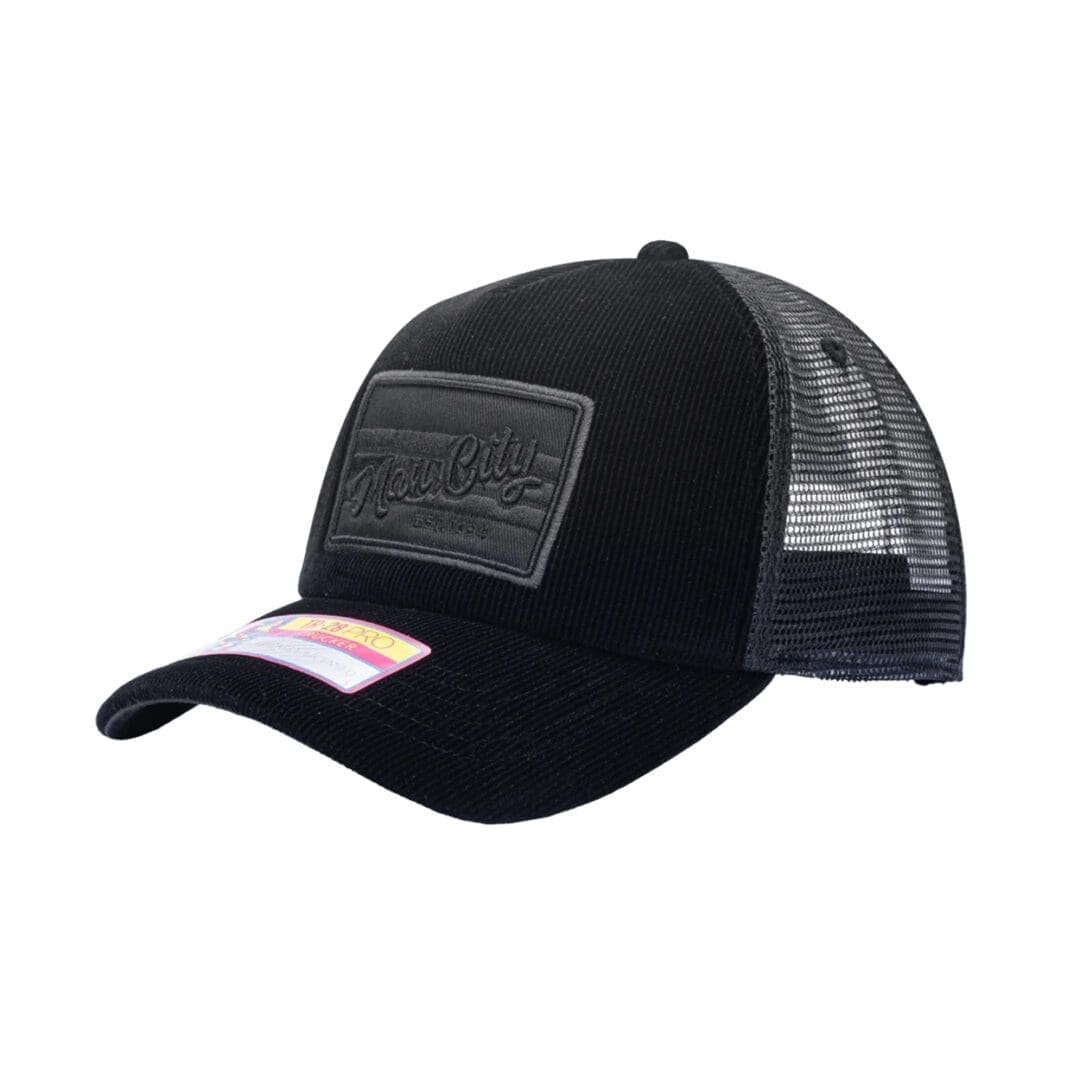 Limited Edition Manchester City Signature Trucker Hat (Black) - Image 2