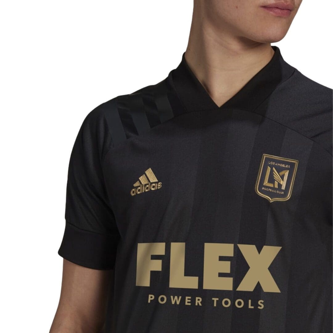 adidas LAFC Men's Authentic Home Jersey 2021/22 - Image 3