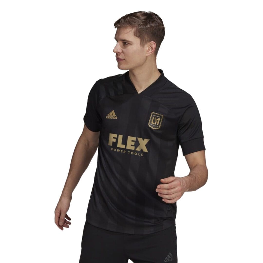 adidas LAFC Men's Authentic Home Jersey 2021/22 - Image 2