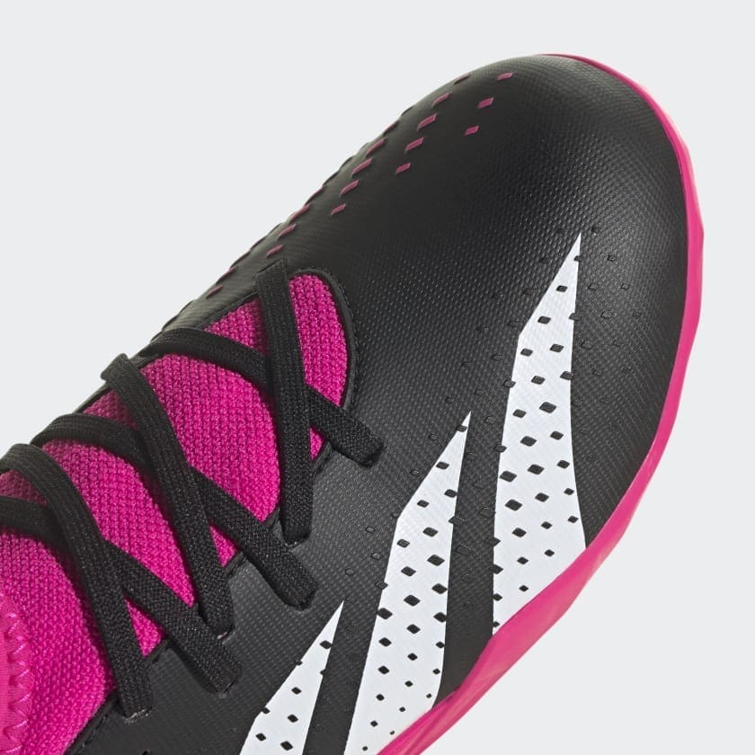 adidas Predator Accuracy.3 Youth Turf (Core Black / Team Shock Pink 2) - Image 7