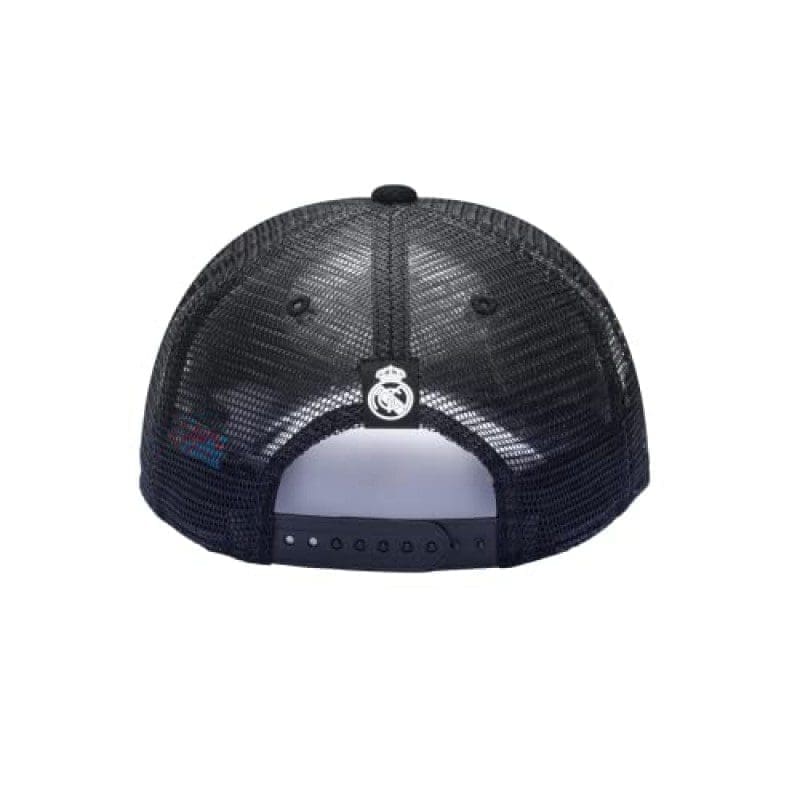 Fan Ink Real Madrid '2021 Signature' Trucker Snapback Hat/cap Black - Image 2