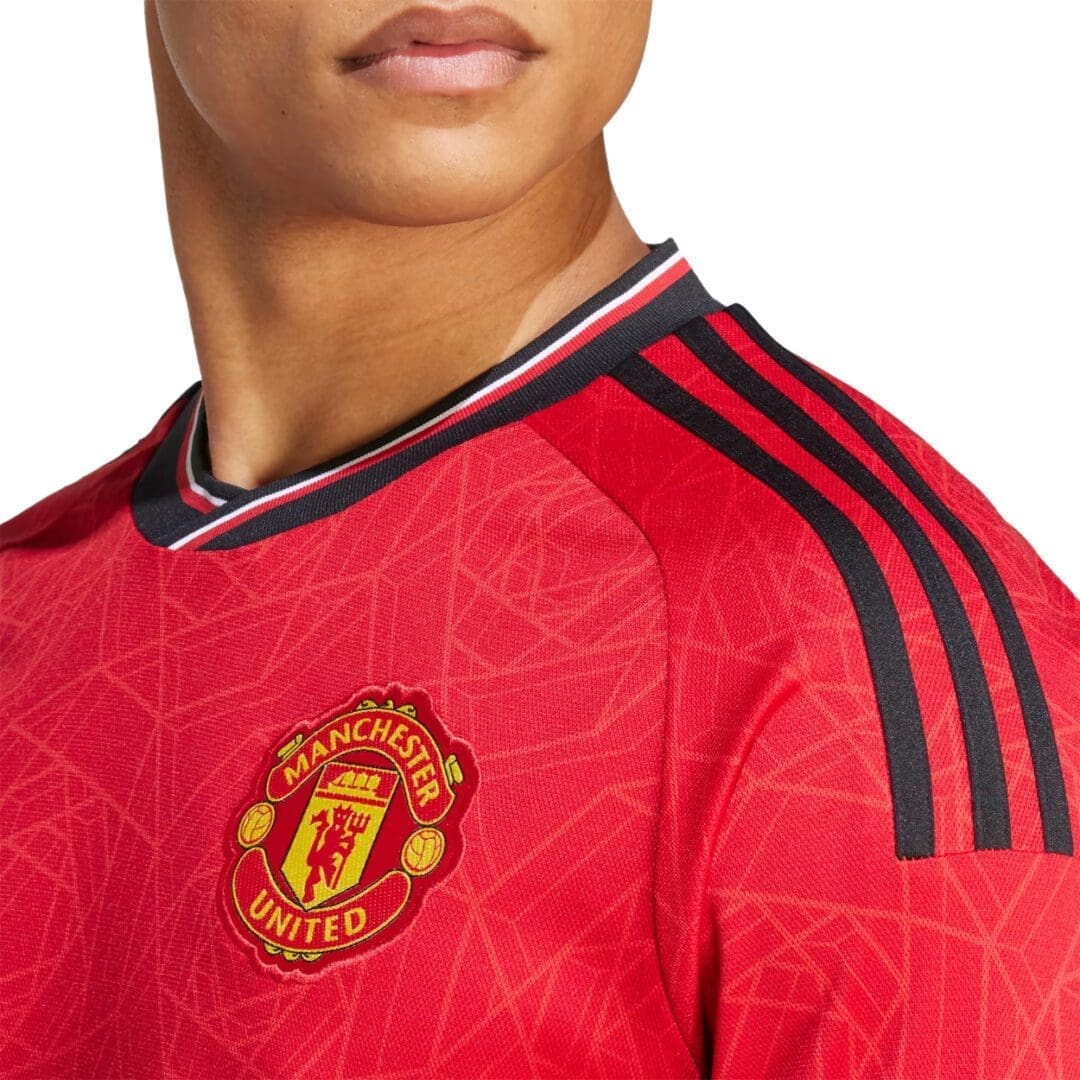 adidas Manchester United L/S Men's Stadium Home Jersey 2023/24 - Image 3