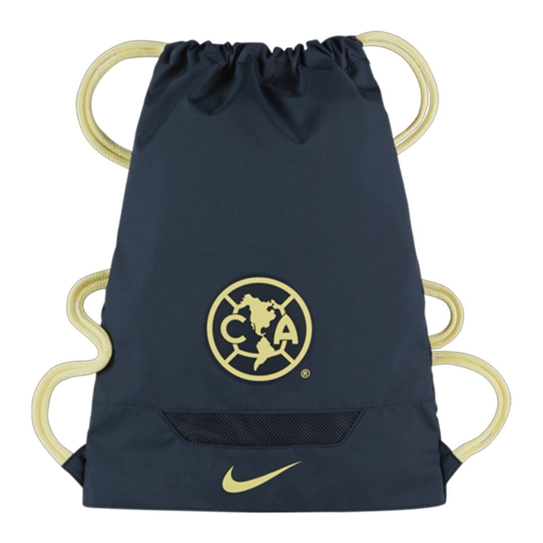 Nike Club America Gymsack (Black / Yellow) - Image 2