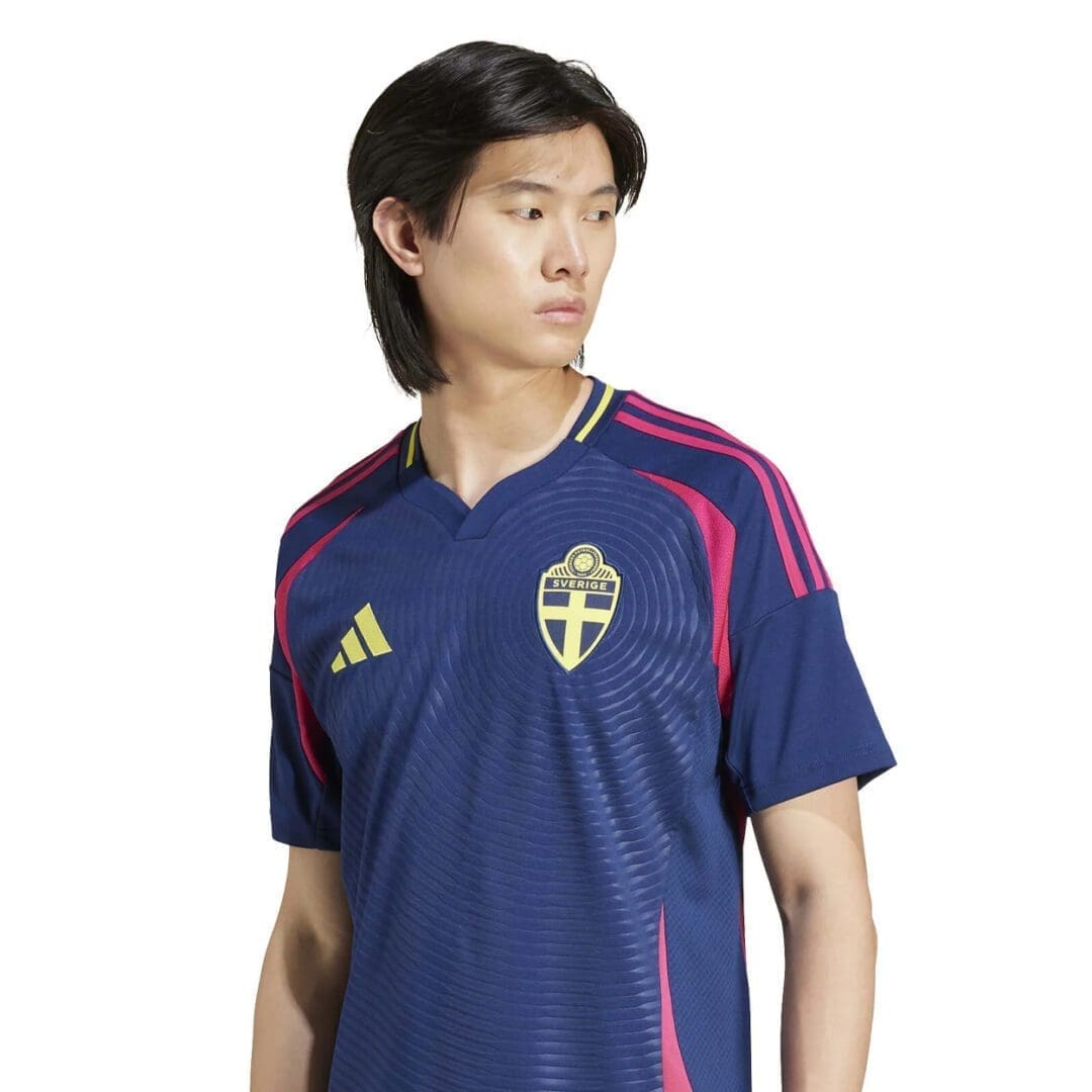 adidas Sweden Men's Away Stadium Jersey 2024/25 - Image 3