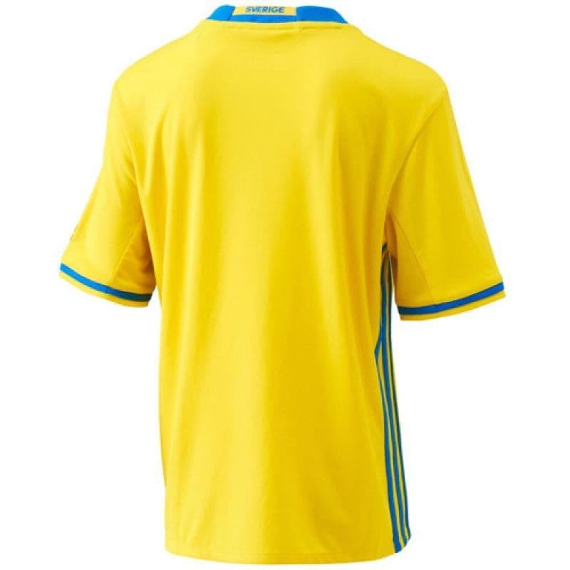 adidas Sweden Home Youth Jersey Euro 2016 - Image 4