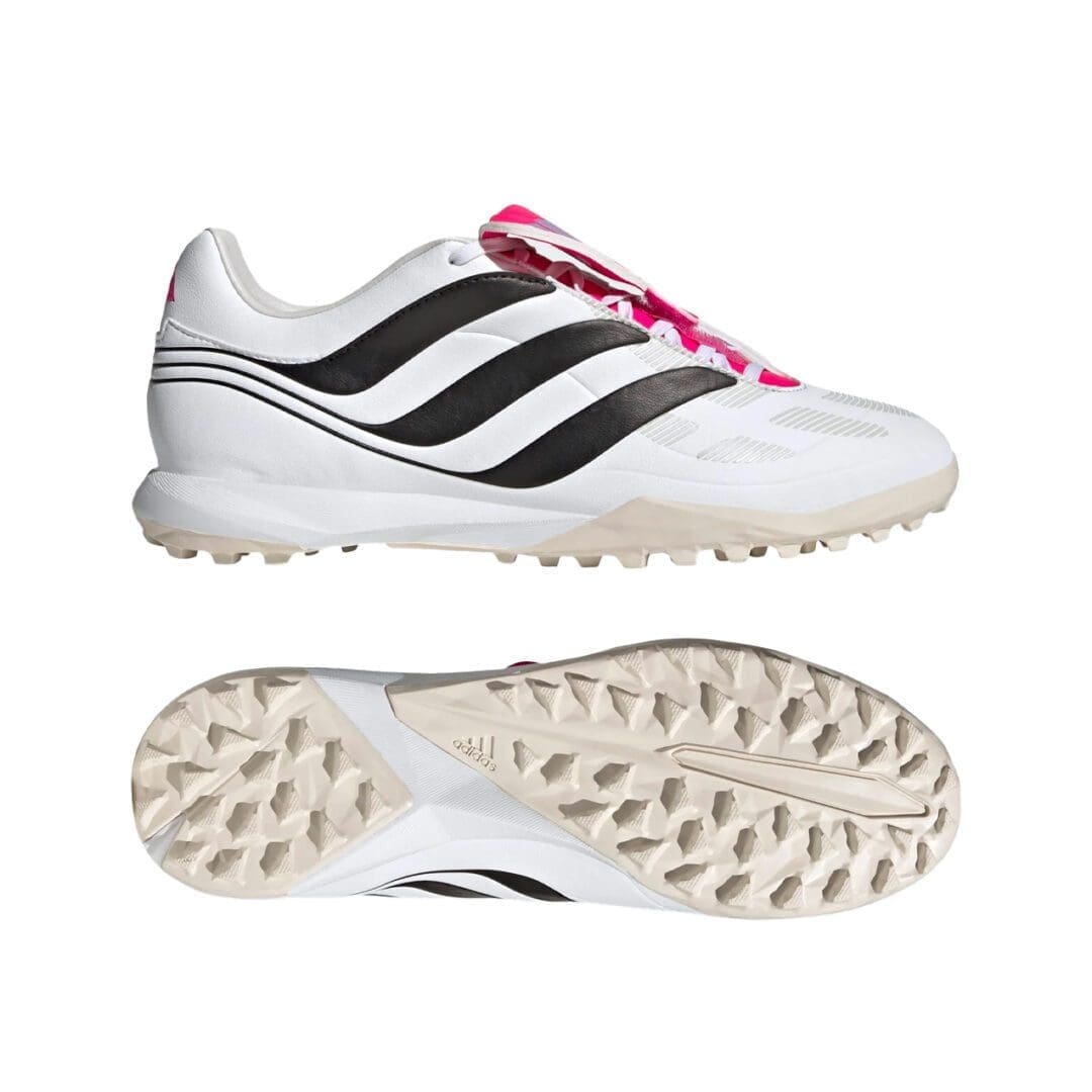 adidas Predator Precision .3 Turf Youth (White/Pink) - Image 2