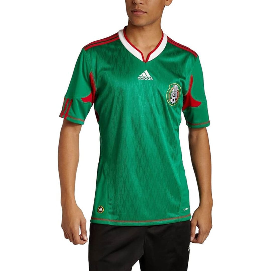 adidas Mexico Men's Home Jersey World Cup 2010 - Image 2