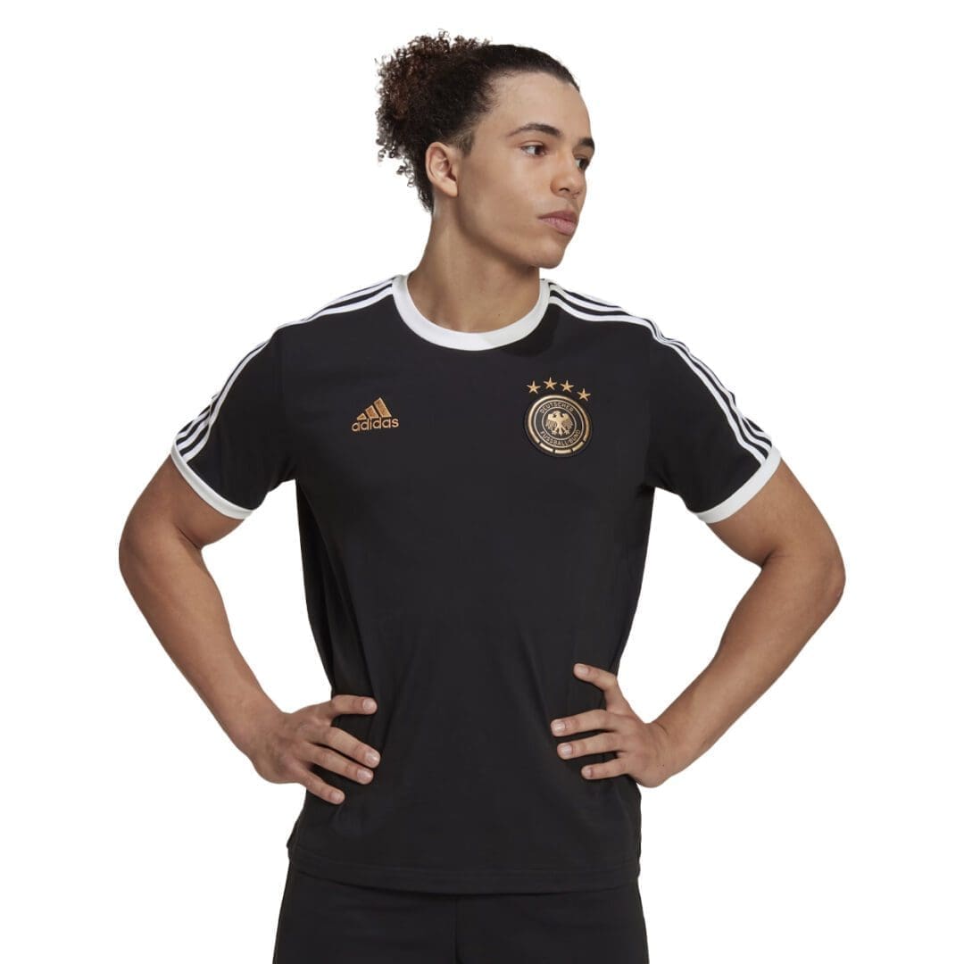 adidas Men's Germany DNA 3-Stripes Tee - Image 2