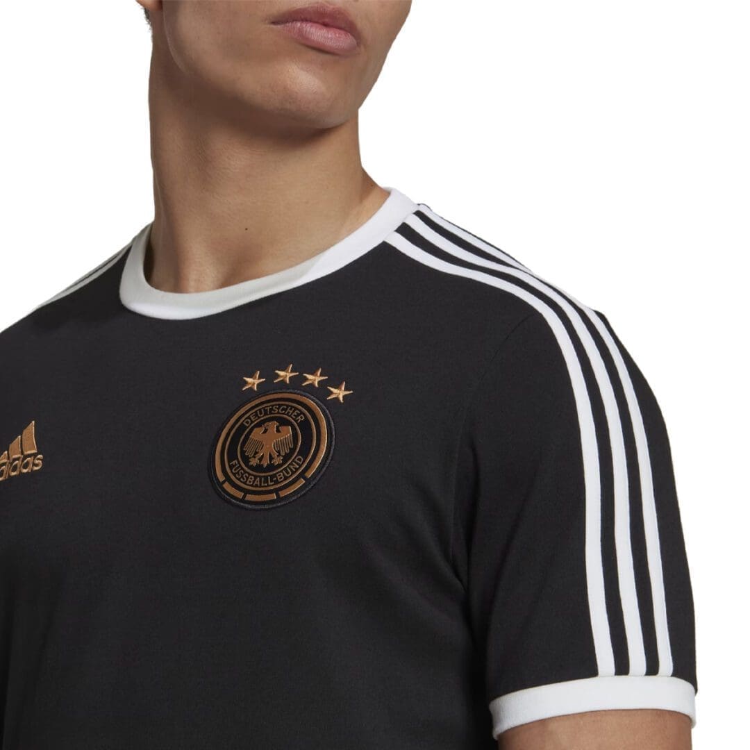 adidas Men's Germany DNA 3-Stripes Tee - Image 3