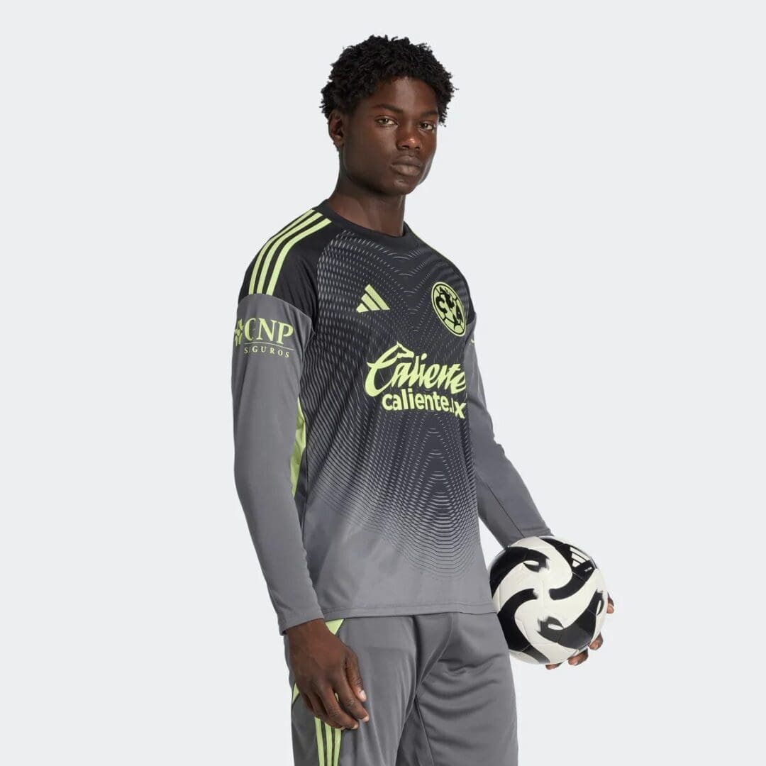 adidas Club América Goalkeeper Men's L/S Soccer Jersey 25/26 - Image 4