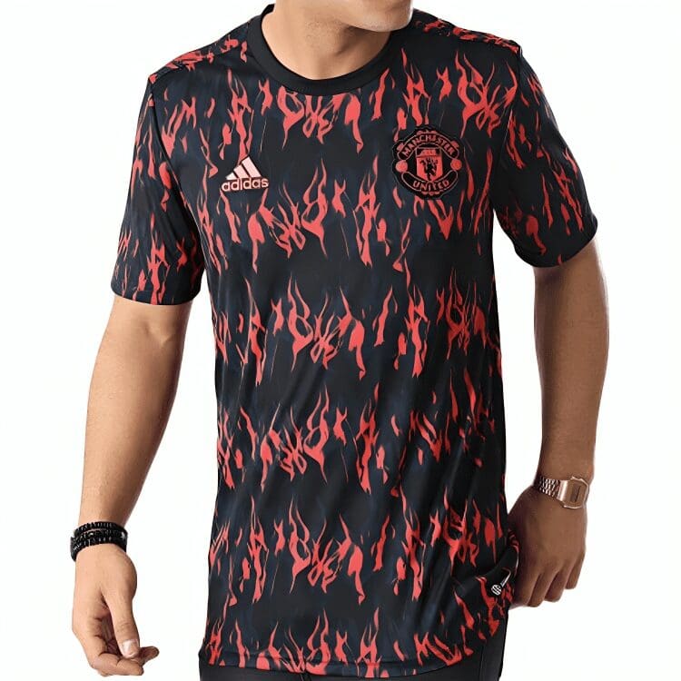 adidas Manchester United Men's Pre-match Aeroready Top - Image 4