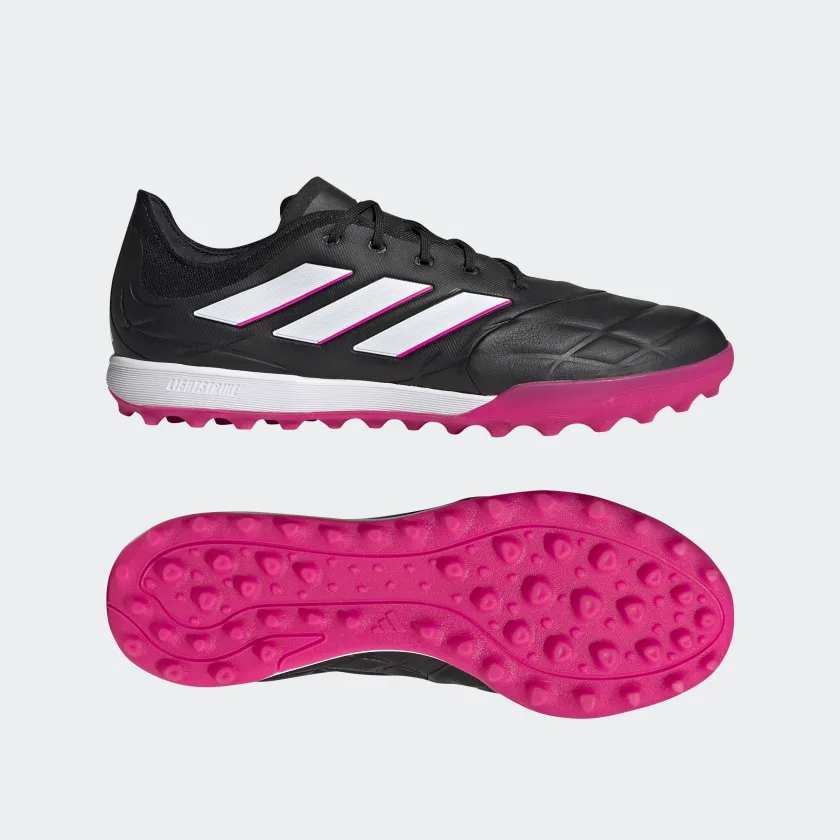 adidas Copa Pure.1 Turf (Black/Pink) - Image 2