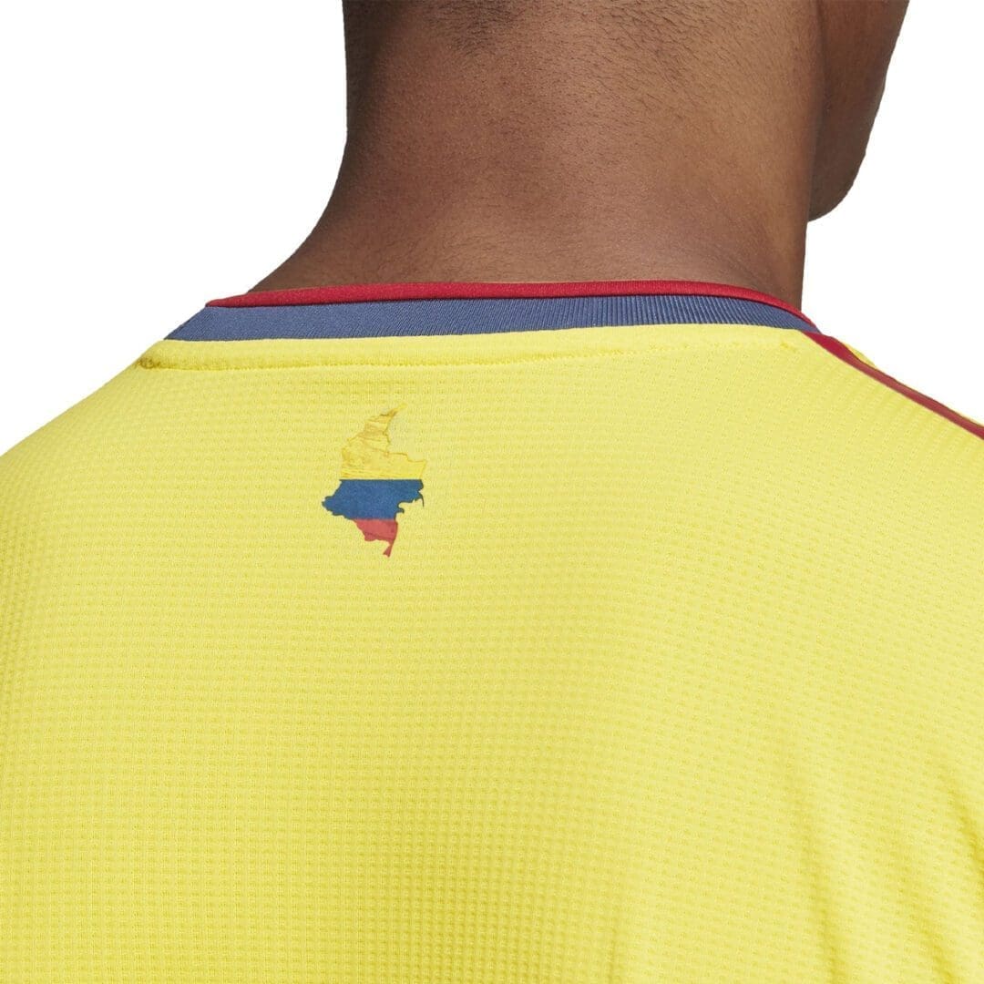 adidas Colombia Men's Authentic Home Jersey 2021 - Image 6
