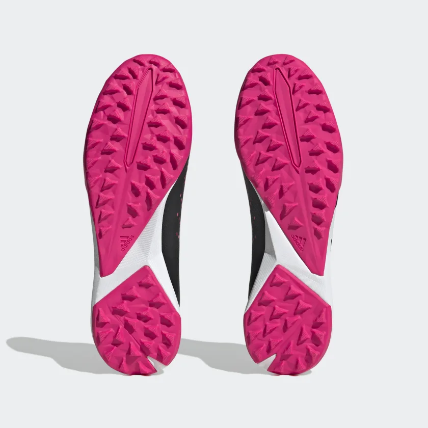 adidas Predator Accuracy.3 Turf Shoes (Core Black / Pink) - Image 4