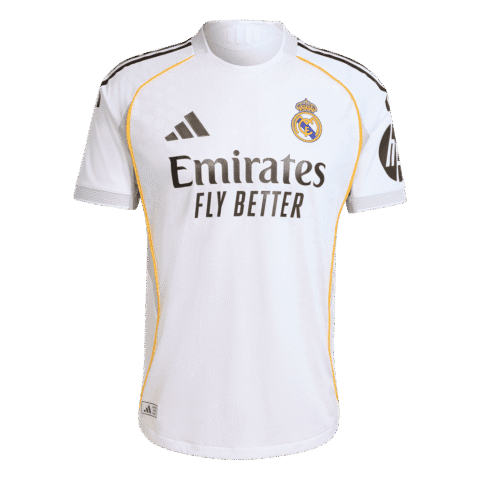 adidas Real Madrid Home Authentic Men's Match Soccer Jersey 25/26