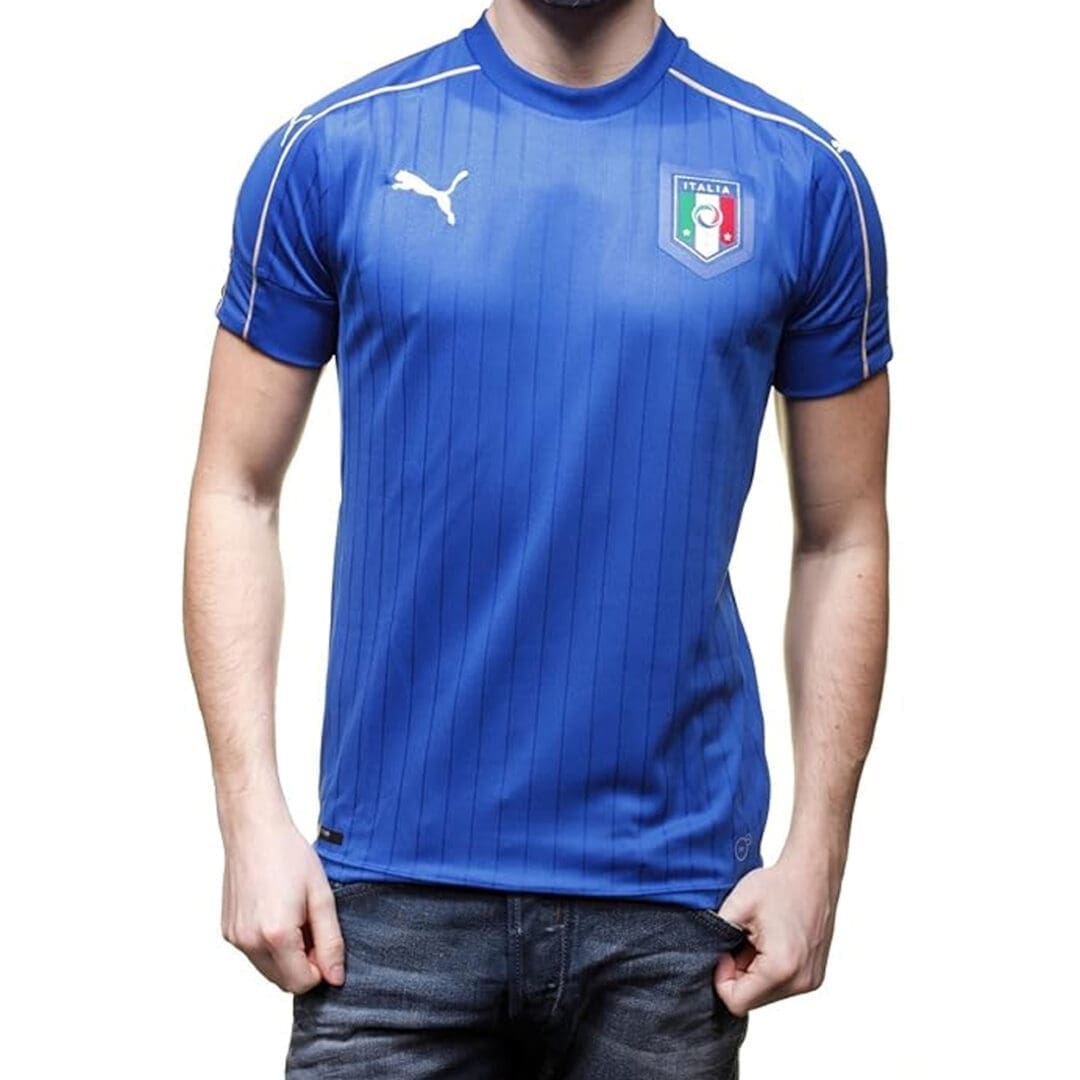 Puma Italy Men's Home Jersey Euro 2016 - Image 2