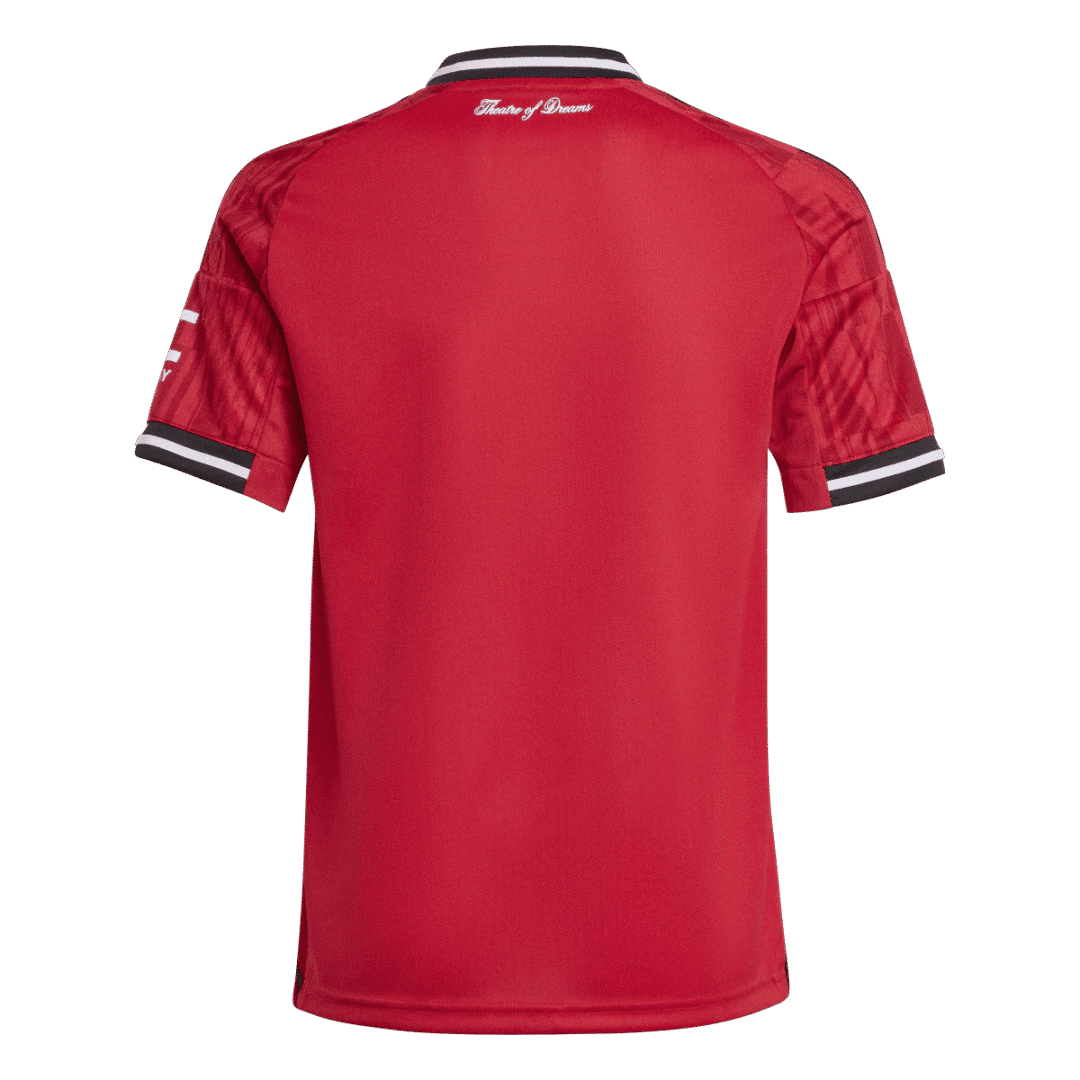 adidas Manchester United Home Youth Soccer Jersey 25/26 - Image 2