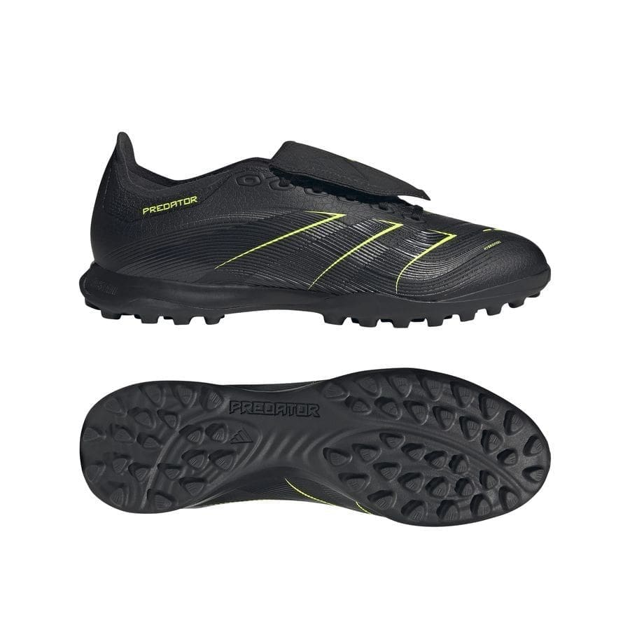 adidas Predator League Fold-Over Tongue Men's TF Soccer Shoes Electric Stealth - Image 6