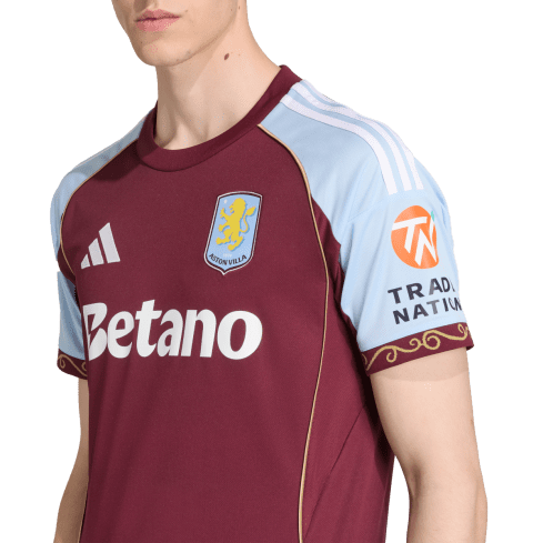 adidas Aston Villa FC Men's Home Jersey 25/26 - Image 5