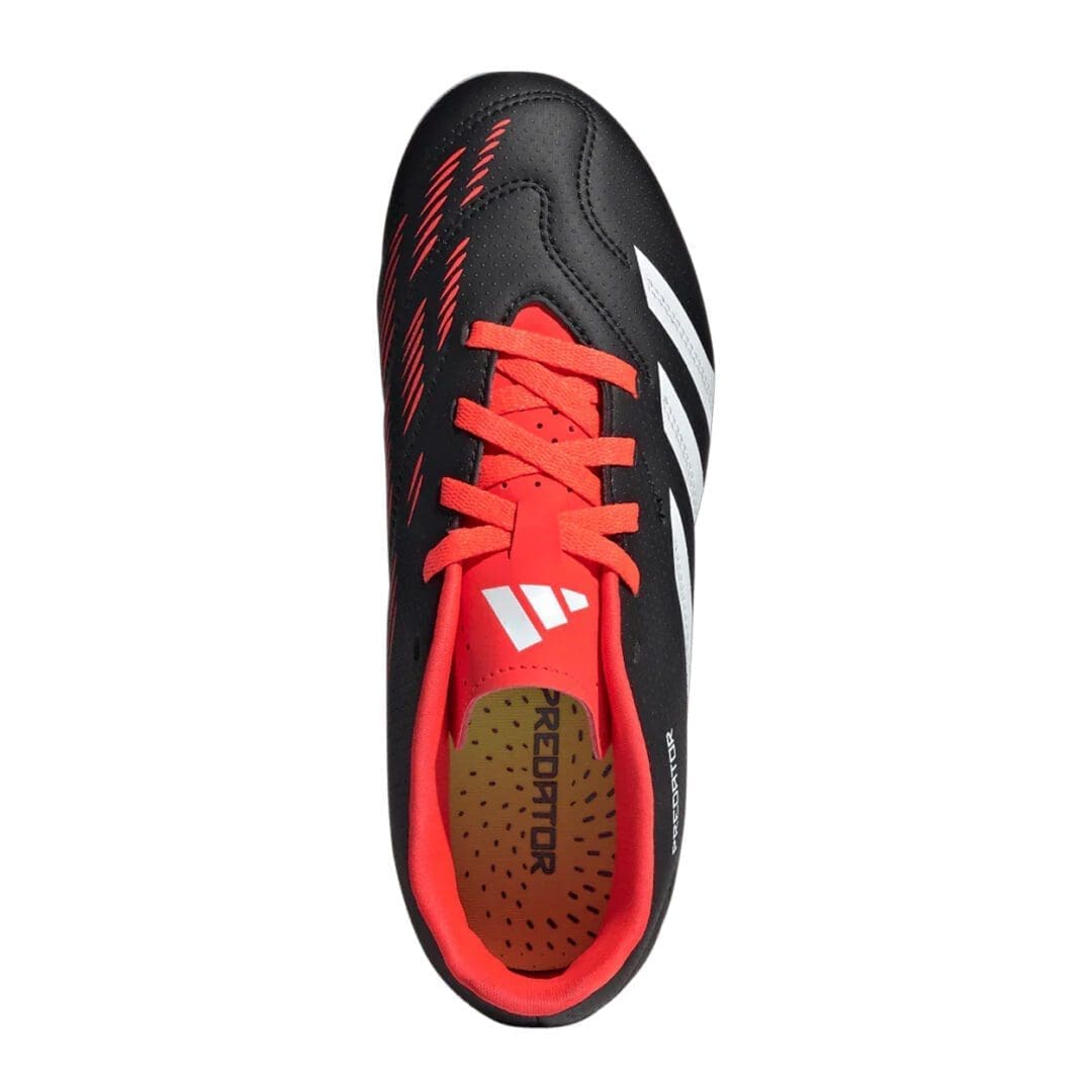 adidas Predator Club Youth Flexible Ground Cleats (Core Black) - Image 4