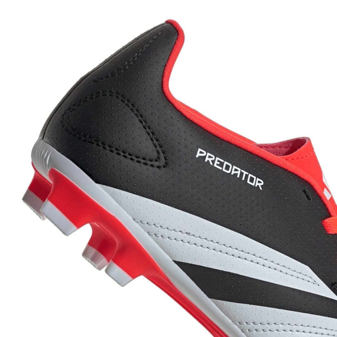 adidas Predator Club Youth Flexible Ground Cleats (Core Black) - Image 6