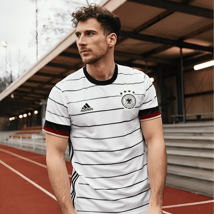 adidas Germany Men's Authentic Home Jersey EURO 2020 - Image 2