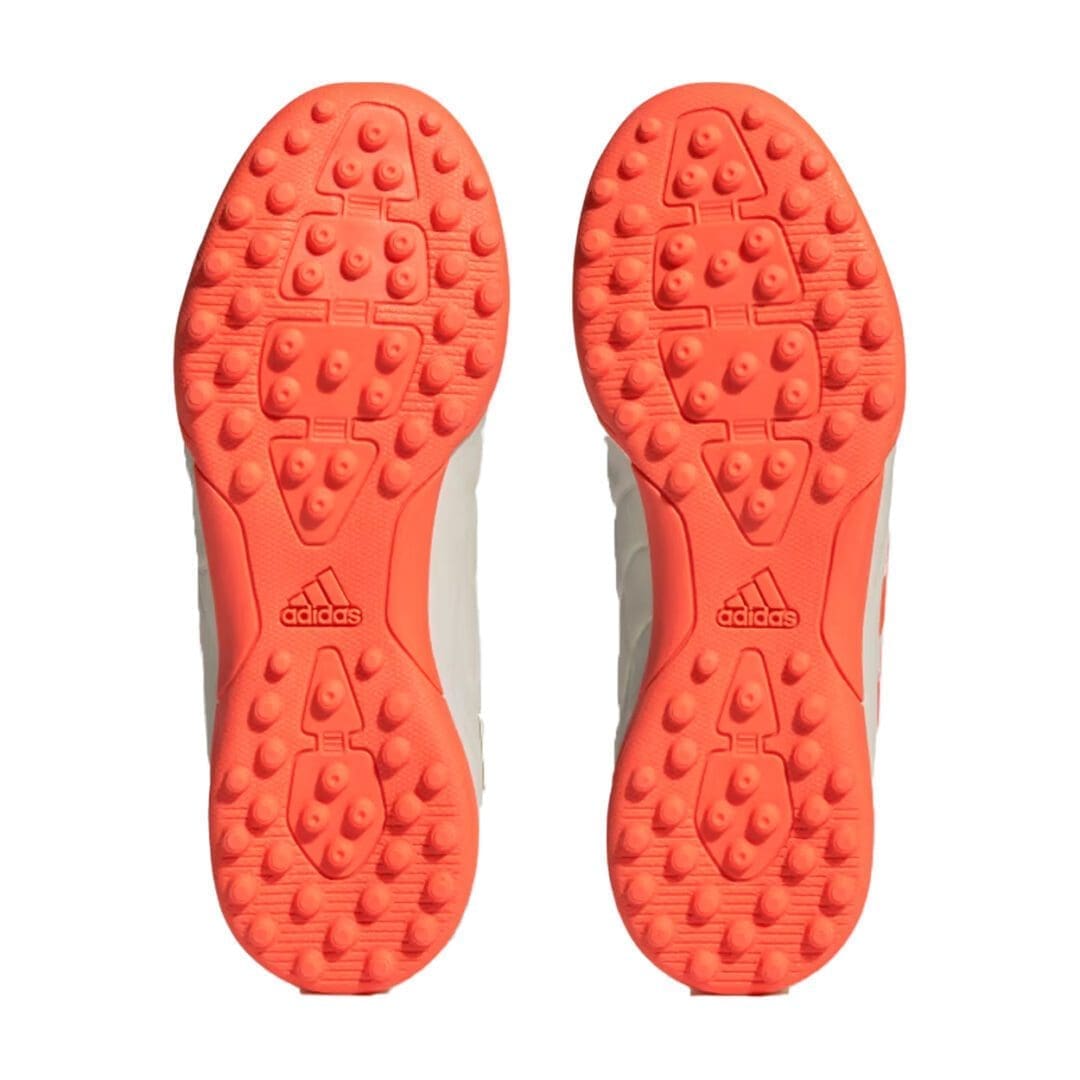 adidas Copa Pure.3 Youth Turf (Off White/Solar Orange) - Image 6