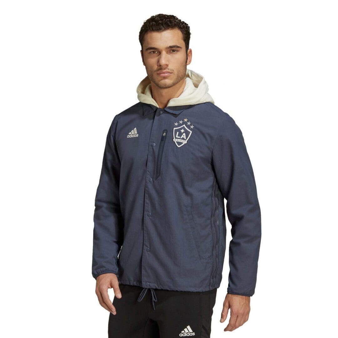 adidas LA Galaxy Men's Tiro Anthem Jacket - Image 2
