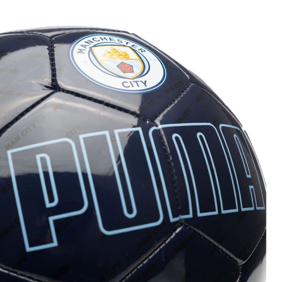 Puma Manchester City FC Legacy Soccer Ball - Peacoat Light Blue - Image 3