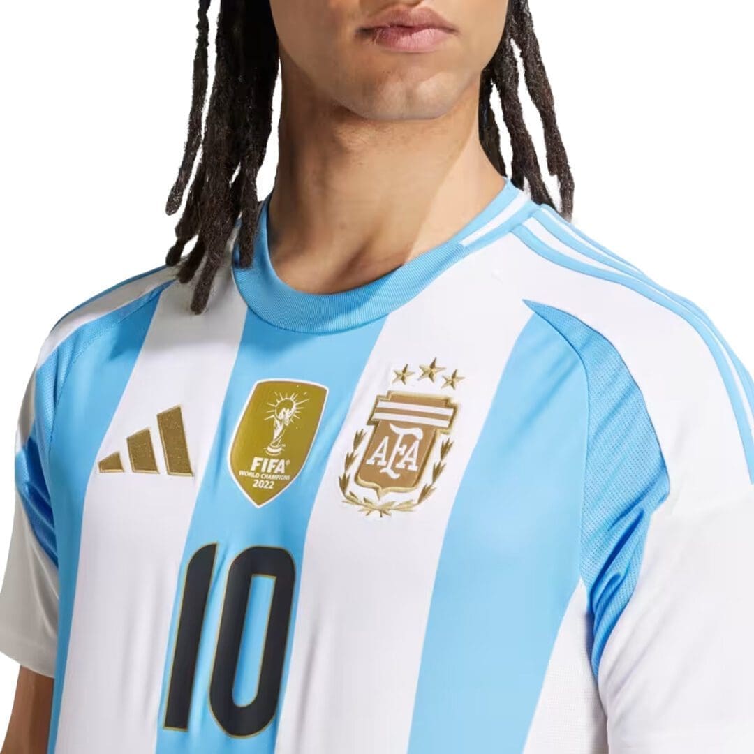 adidas Argentina Messi 10 Men's World Cup Home Jersey 2024/25 - Image 2