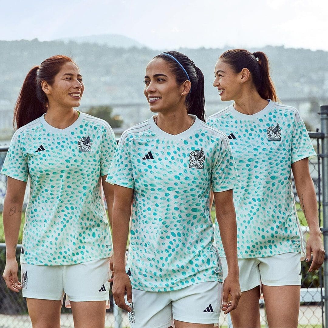 adidas Mexico Women's Authentic World Cup Away Jersey 2023 - Image 2