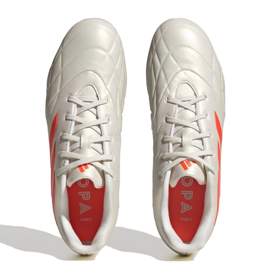 adidas Copa Pure.3 Firm Ground Soccer Boots (Off White) - Image 3
