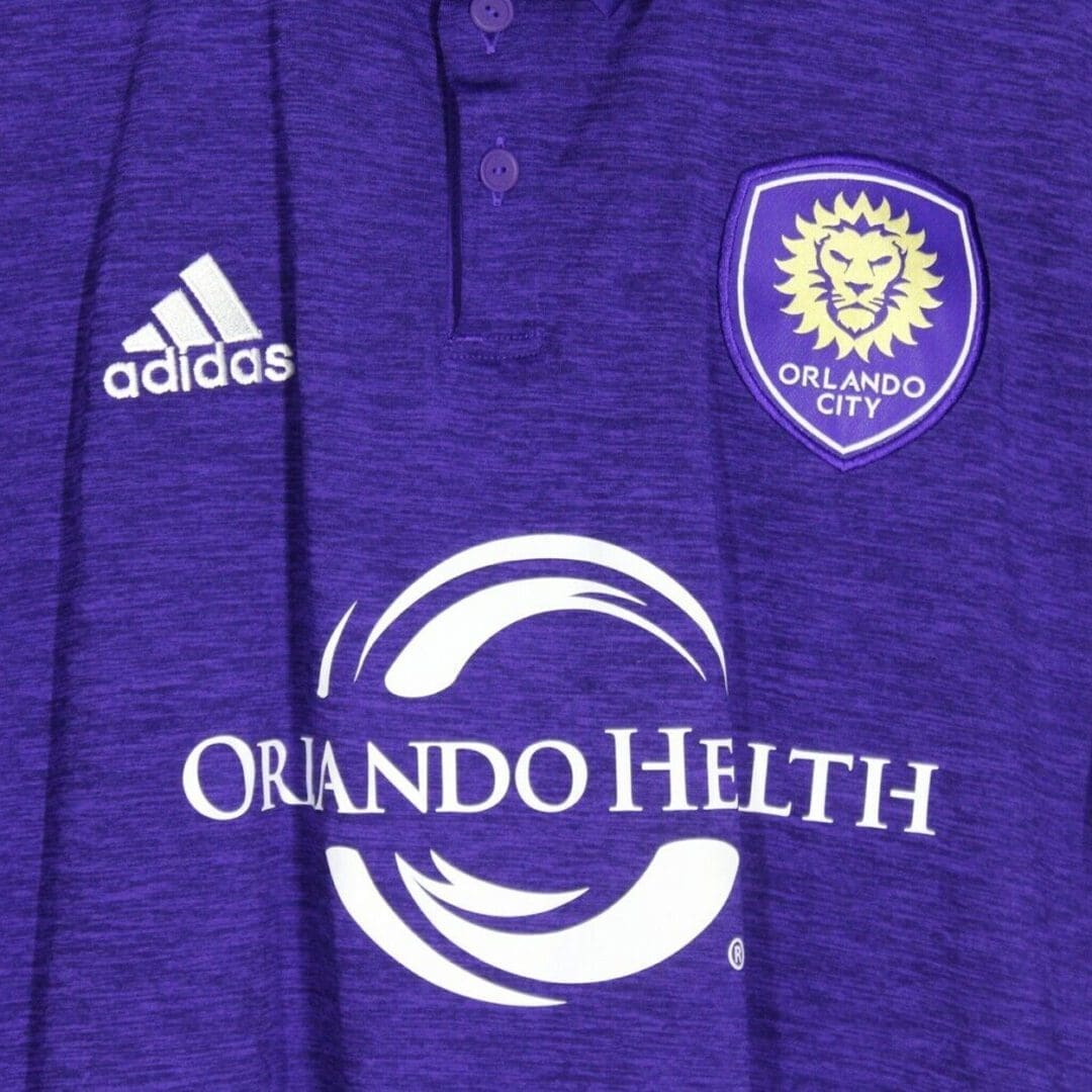 adidas Orlando City SC Men's Stadium Jersey 2016/17 - Image 3