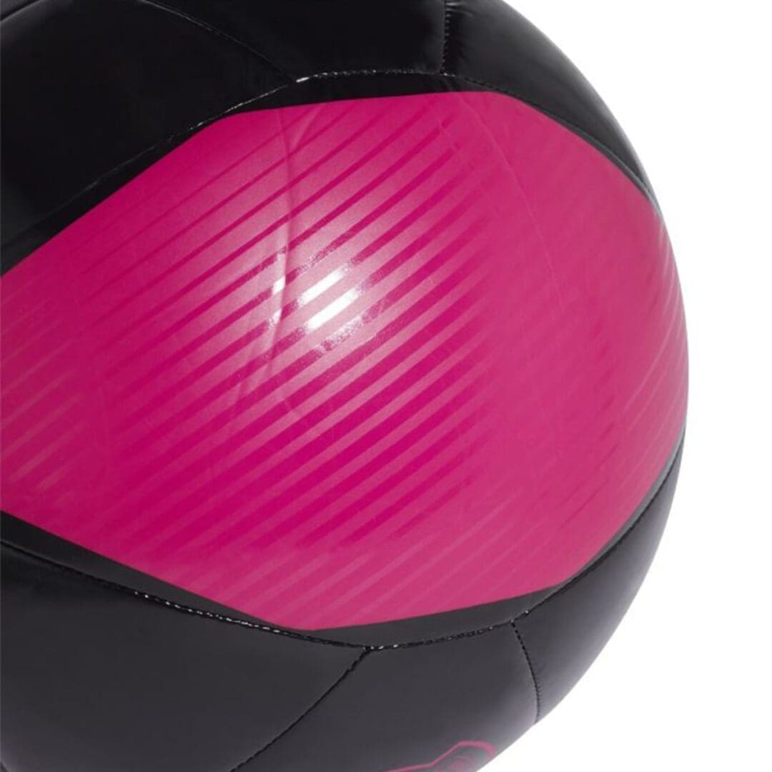 adidas Mexico Club Soccer Ball - Black/Real Magenta - Image 3