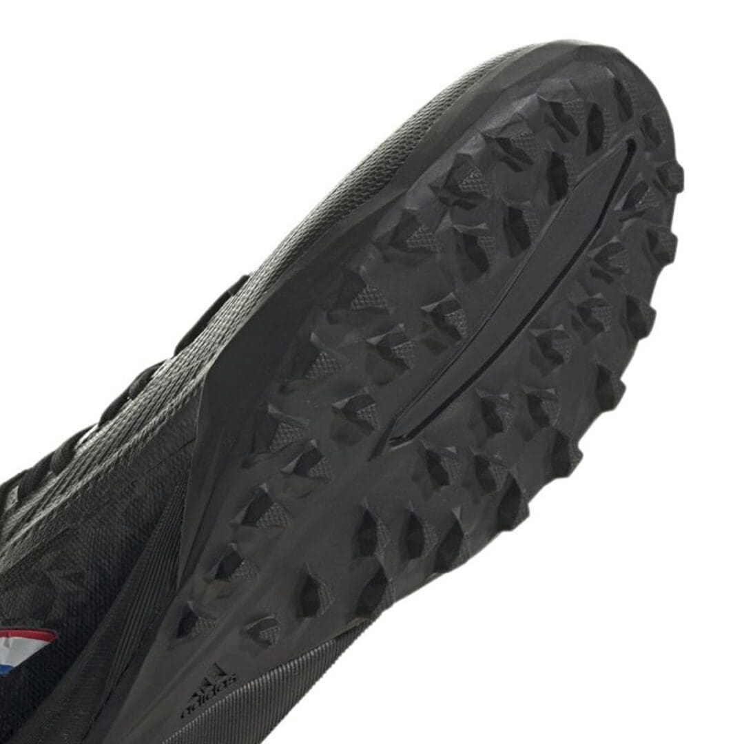 adidas Predator Edge.3 Turf Shoes (Black/Vivid Red) - Image 5